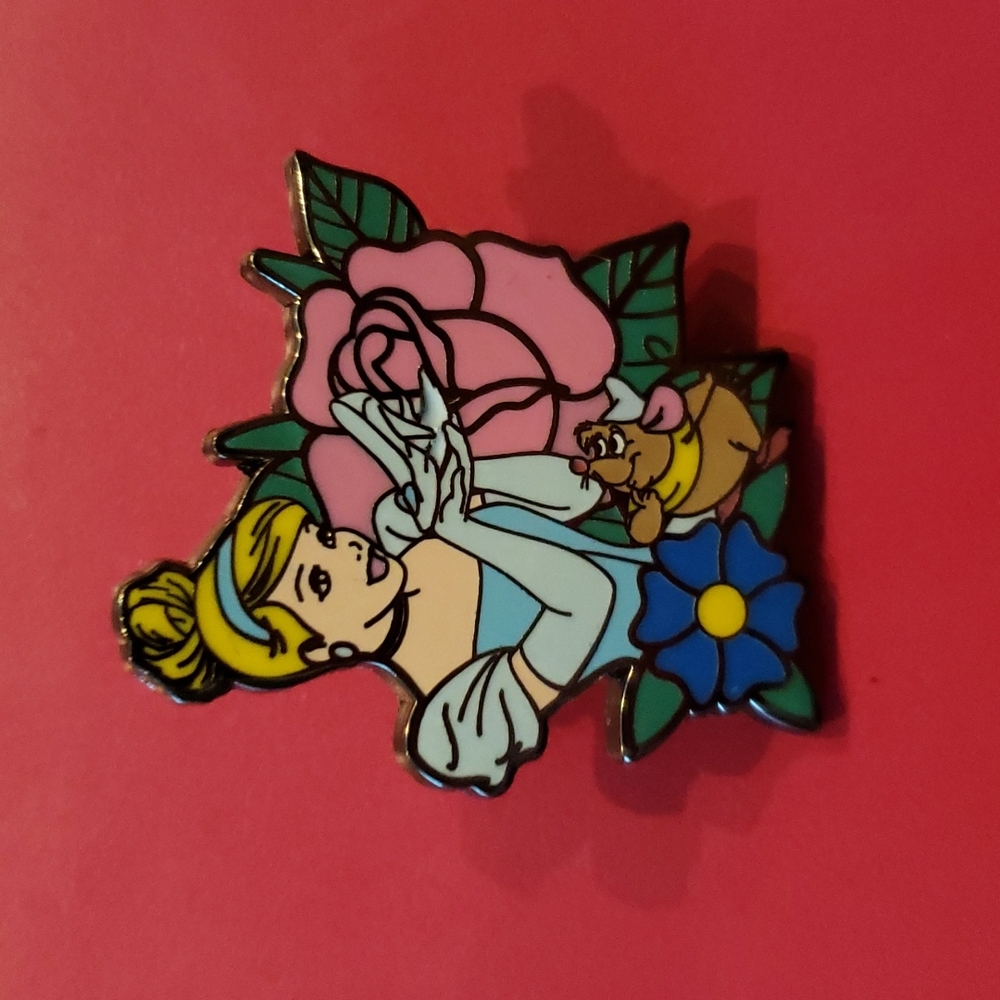 Cinderella Floral Princess Disney Loungefly Pin